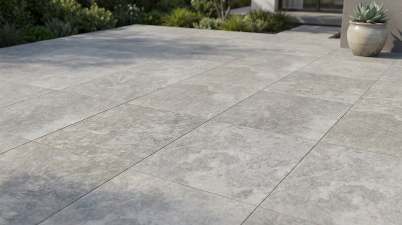 Silver 24x24 Natural Porcelain Paver
