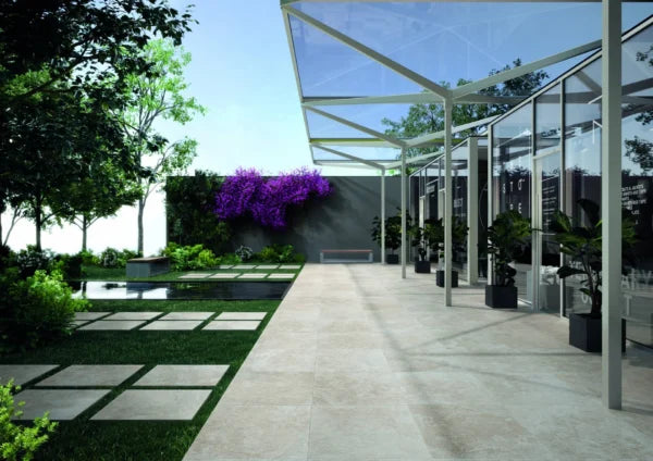 Cream 24x24 Natural Porcelain Paver