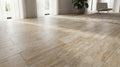 Ivory Vein Cut 18x36 Honed Travertine Tile
