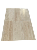 Ivory Vein Cut 18x36 Honed Travertine Tile