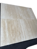 Ivory Vein Cut 24x24 Honed Travertine Tile