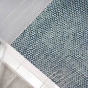 360 Beige 3/4 Penny Rounds 12x12 Matte Marble Mosaic