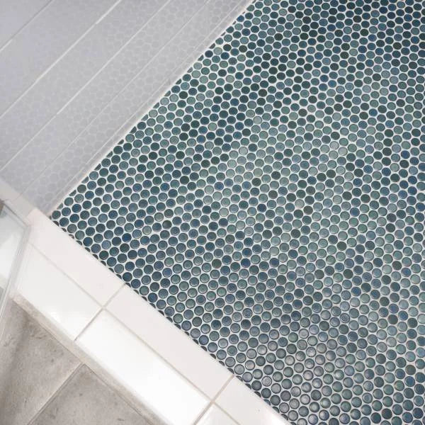 360 Beige 3/4 Penny Rounds 12x12 Matte Marble Mosaic