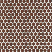 360 Cardinal 3/4 Penny Rounds 12x12 Gloss Ceramic Mosaic