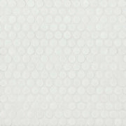 360 Matte White 12x12 Penny Rnds Porcelain Mosaic
