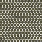 360 Shale 12x12 3/4 Penny Rounds Matte Glass Mosaic