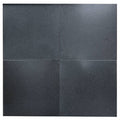Close-up of Absolute Black Granite Honed 12 x 12 x 3/8 Tile, in Black tones.