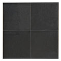 Close-up of Absolute Black Granite Polished 12 x 12 x 3/8 Tile, in Black tones.