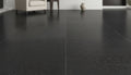 Close-up of Absolute Black Granite Polished 12 x 12 x 3/8 Tile, in Black tones.