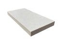 Antalya Cream Marble Leather (Sandblasted & Brushed) 12 x 24 x 2 Double Modern Coping