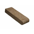 Noce Travertine Tumbled 4 x 12 x 2 Bullnose Coping