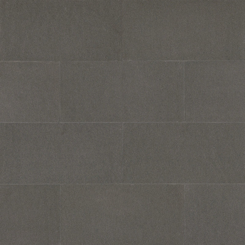 Absolute Black Granite Flamed 12 x 24 x 3/8 Tile