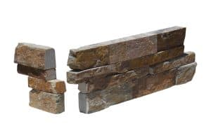 Grand Canyon (2-PC Dog Ear Corner) Rock Rock Face 8 x 20 Metal Mesh Back Ledger Panel
