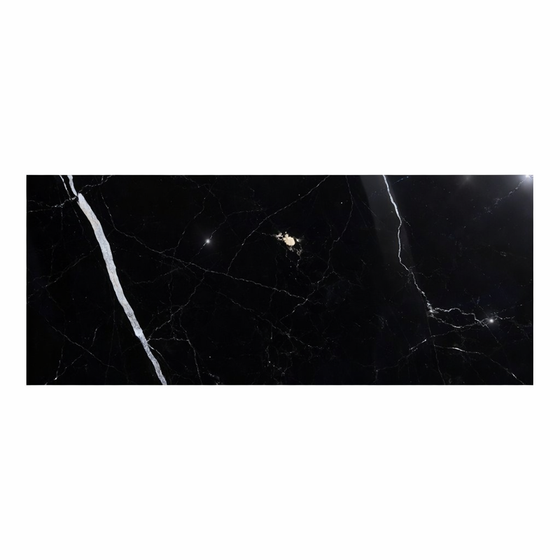Nero Marquina (Black) Marble 6x12 Polished Tile