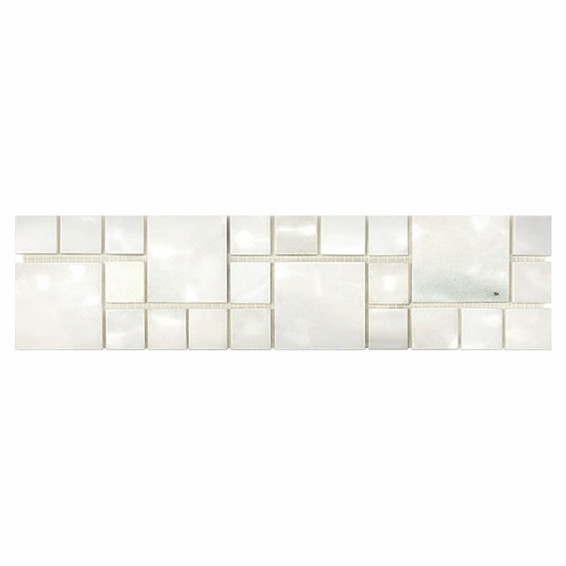 Calacatta Oliva Marble 3x12 Polished Tile Rimini Border