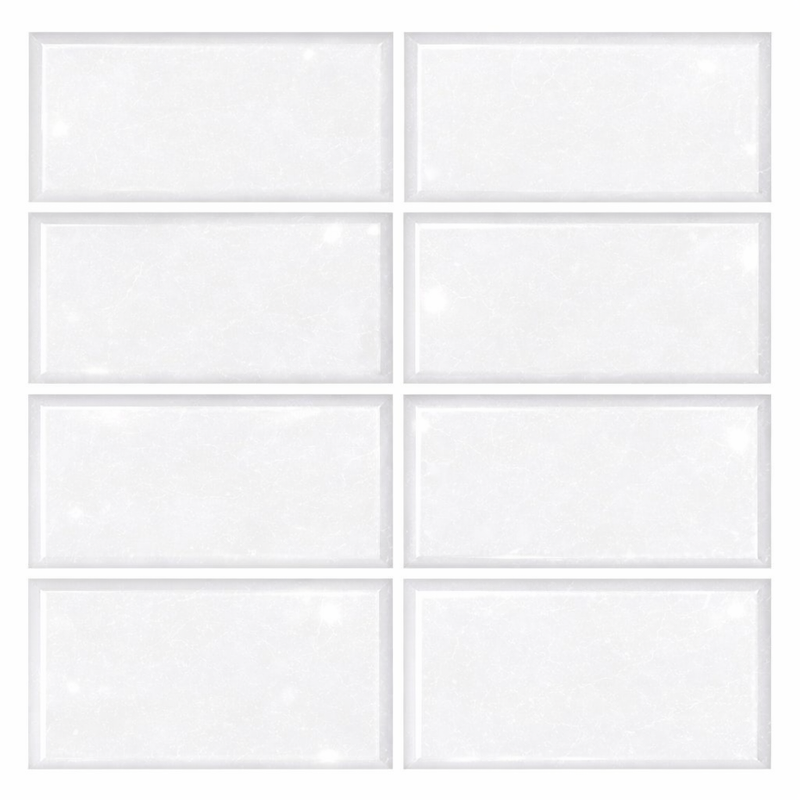 Thassos White (Greek) Marble 3x6 Polished Tile