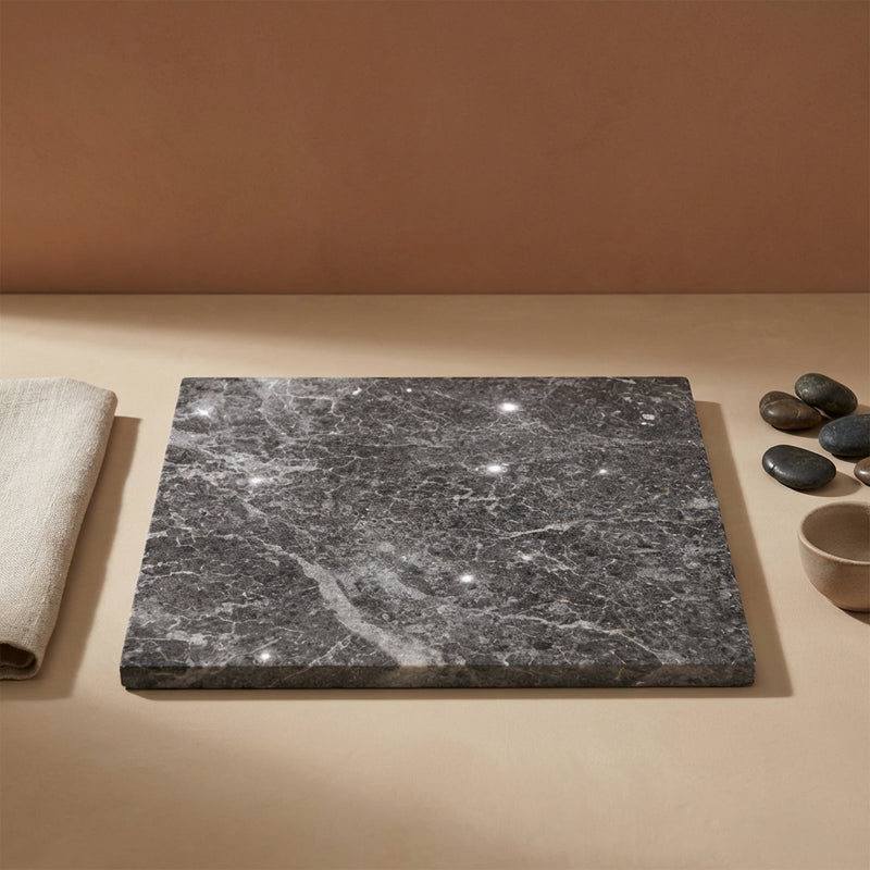 Tundra Gray Marble 12x12 Polished Tile