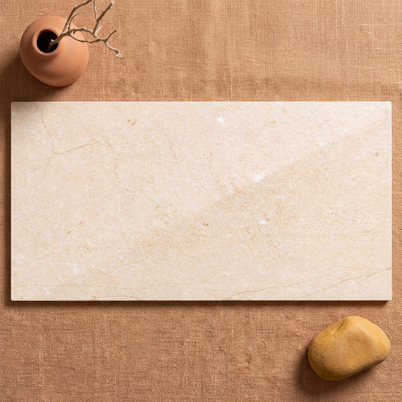 Crema Marfil (Spanish) Marble 12x24 Cream Polished Tile