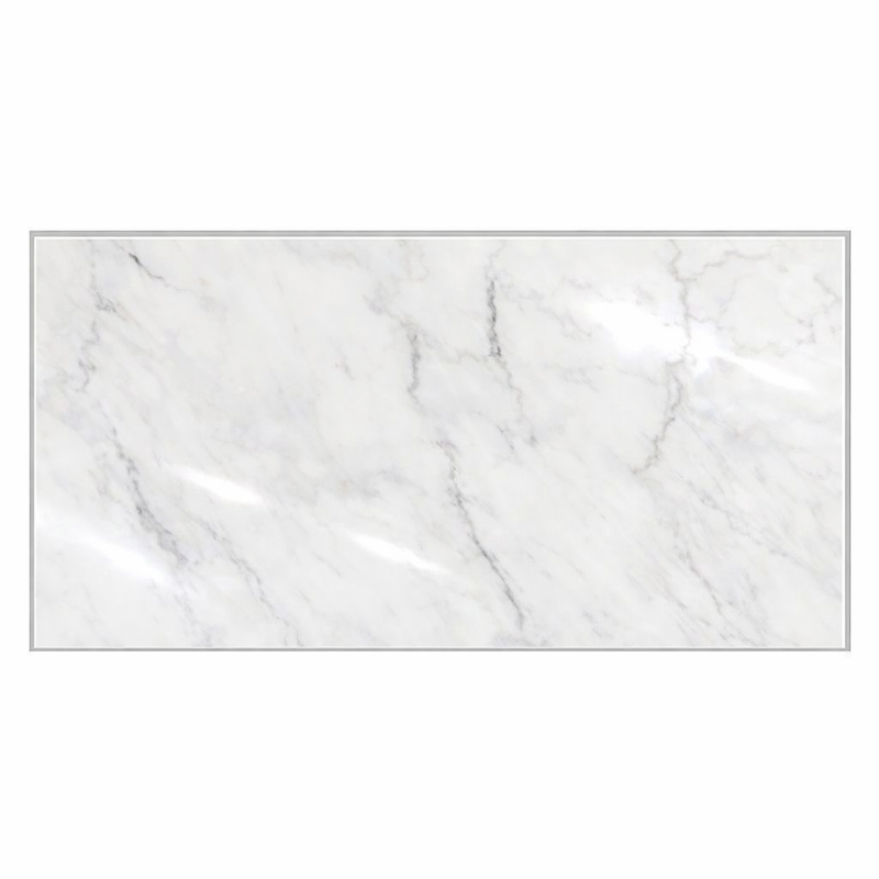 Oriental White (Asian Statuary) Marble 3x6 Polished Tile