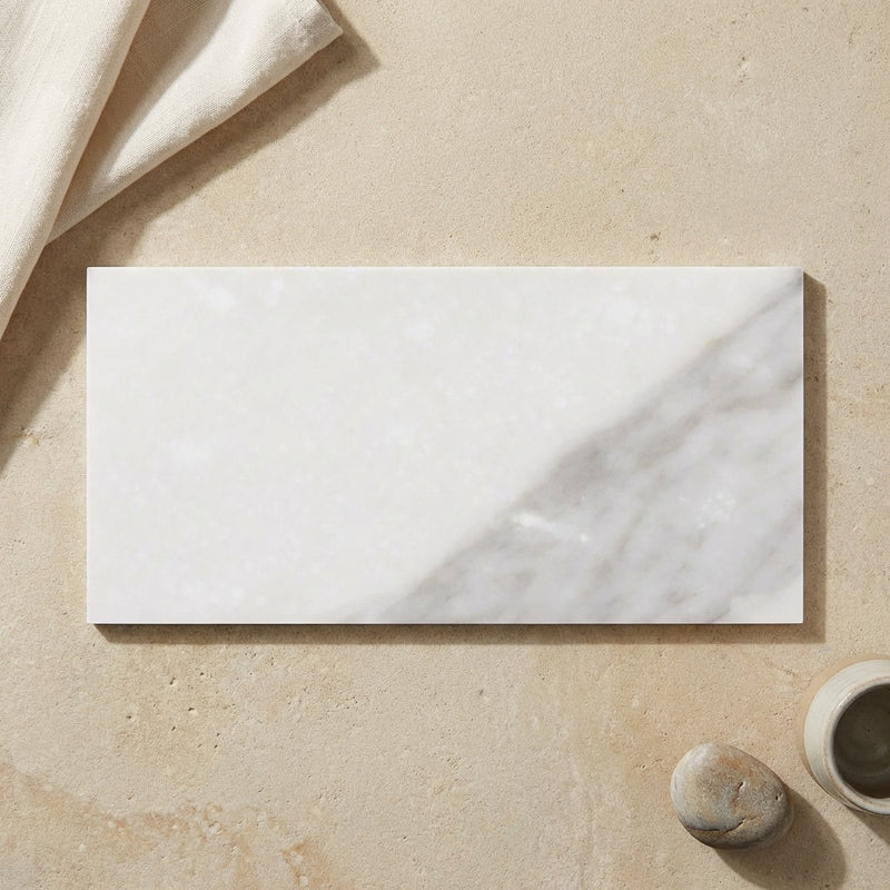 Calacatta Gold (Italian) Marble 3x6 Polished Tile