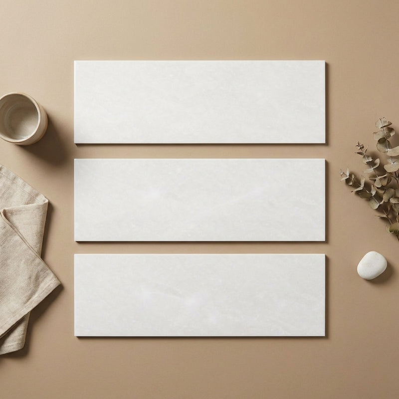 Thassos White (Greek) Marble 4x12 Polished Tile