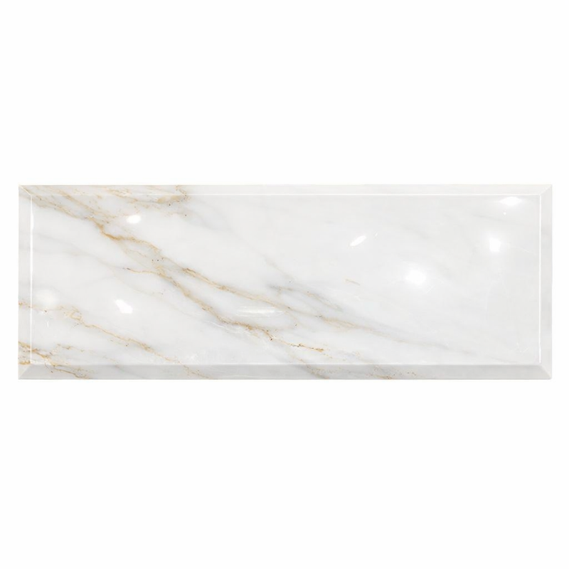 Calacatta Gold (Italian) Marble 4x12 Polished Tile