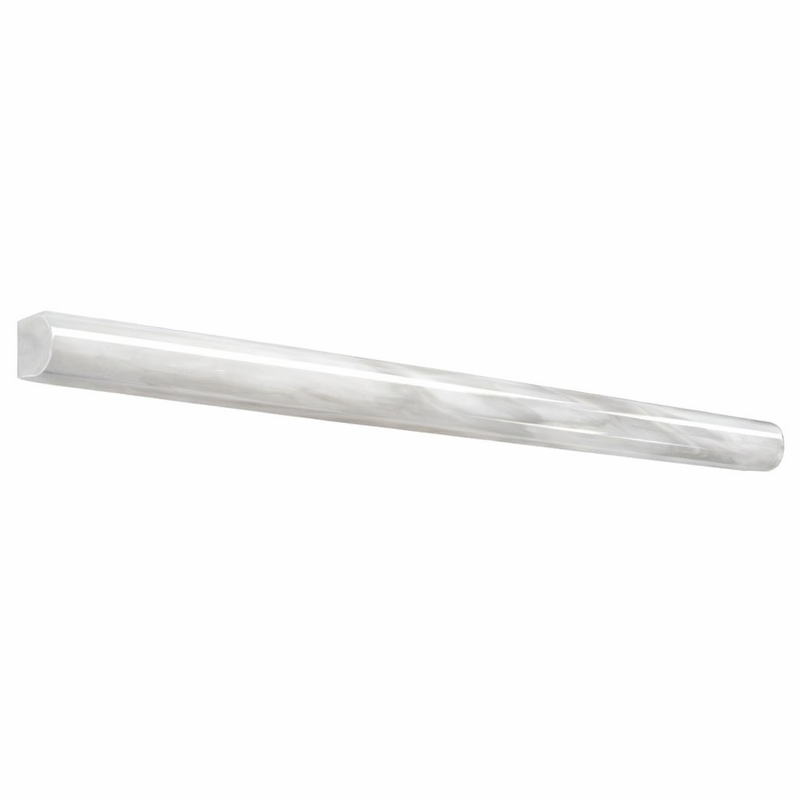 Calacatta Oliva Marble 5/8x12 Polished Tile Pencil Liner