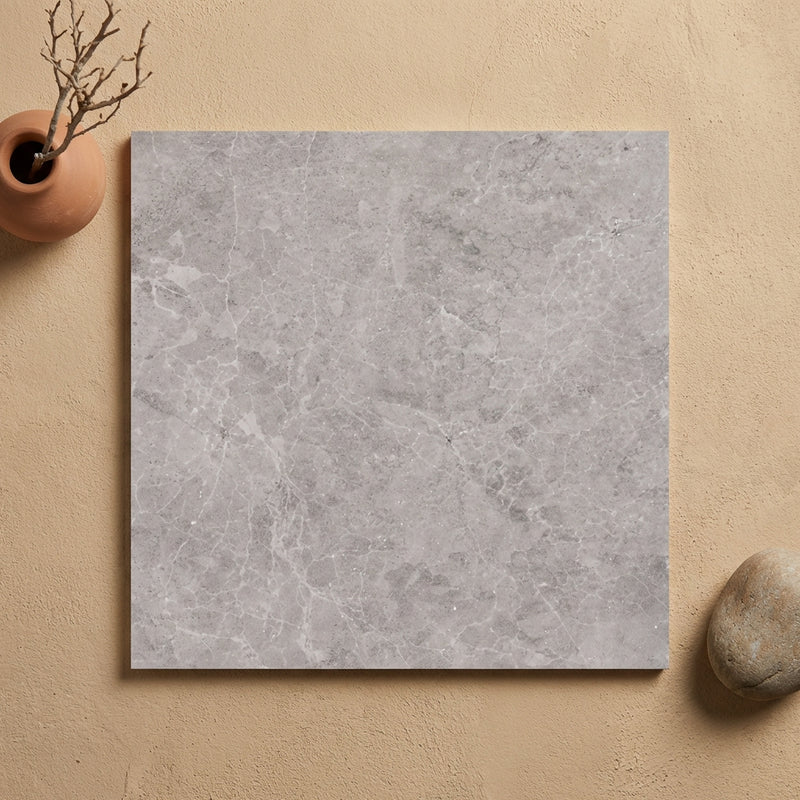 Tundra Gray Marble 18x18 Polished Tile