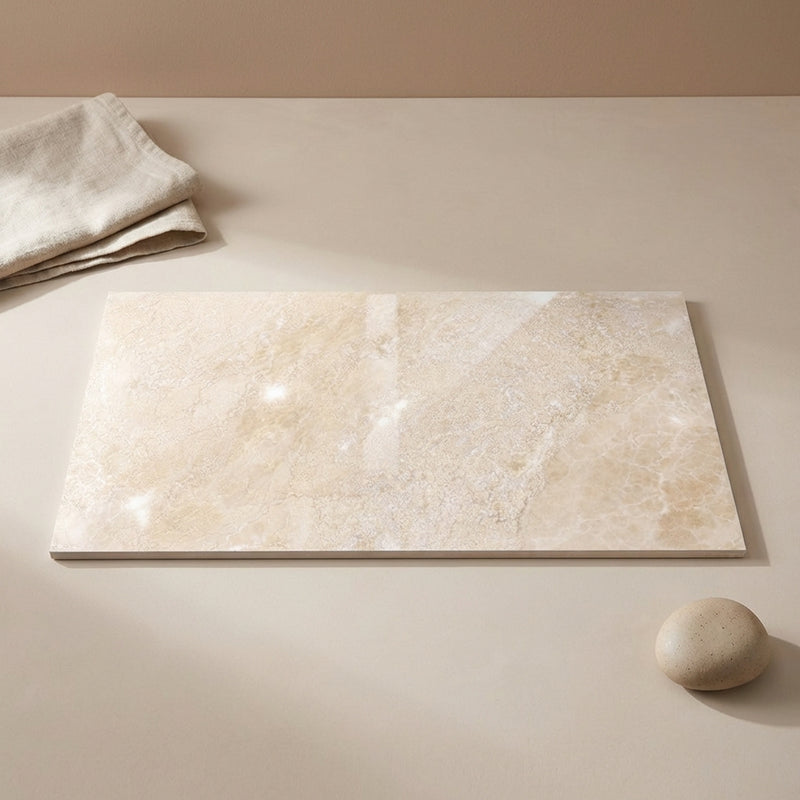 Diano Royal (Queen Beige) Marble 12x24 Polished Tile