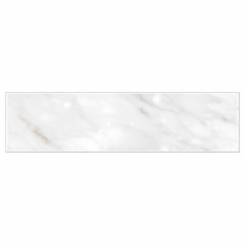 Carrara White (Italian) Marble 2x8 Polished Tile
