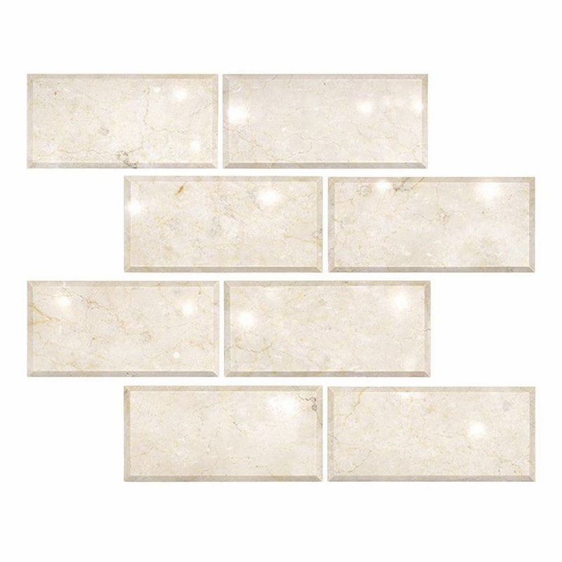 Crema Marfil (Spanish) Marble 3x6 Cream Polished Tile