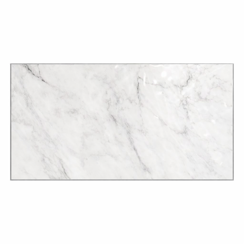 Oriental White (Asian Statuary) Marble 12x24 Polished Tile