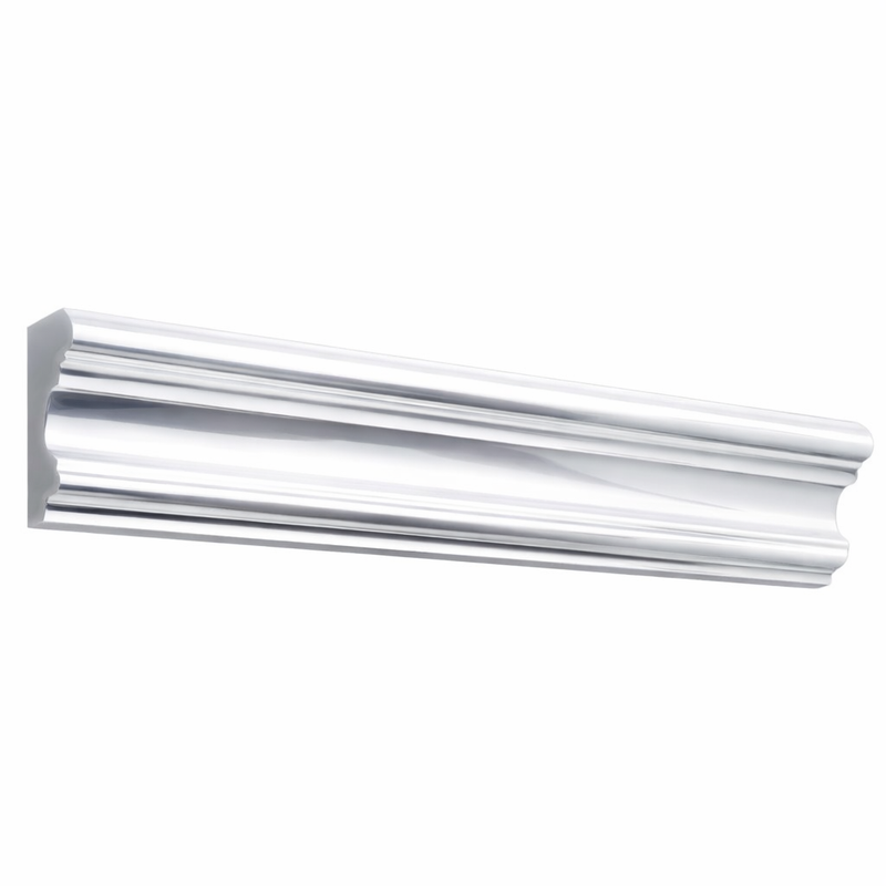 Bianco Dolomiti (White Dolomite) 2x12 Polished Tile Milano Molding