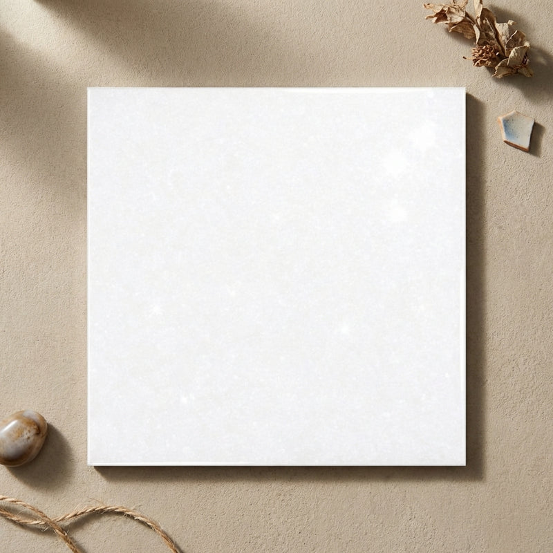 Thassos White (Greek) Marble 4x4 Polished Tile