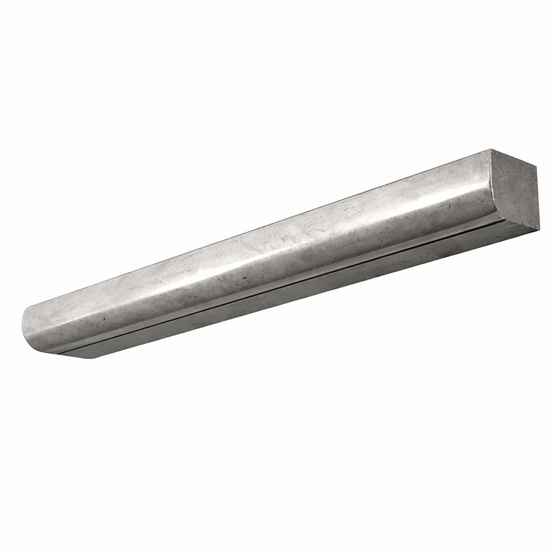 Tundra Gray Marble 1/2x12 Polished Tile Pencil Liner
