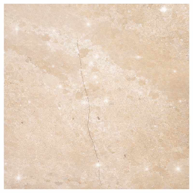 Diano Royal (Queen Beige) Marble 18x18 Polished Tile