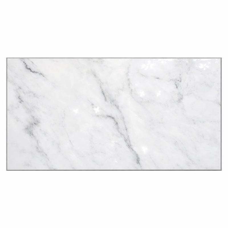 Oriental White (Asian Statuary) Marble 6x12 Polished Tile
