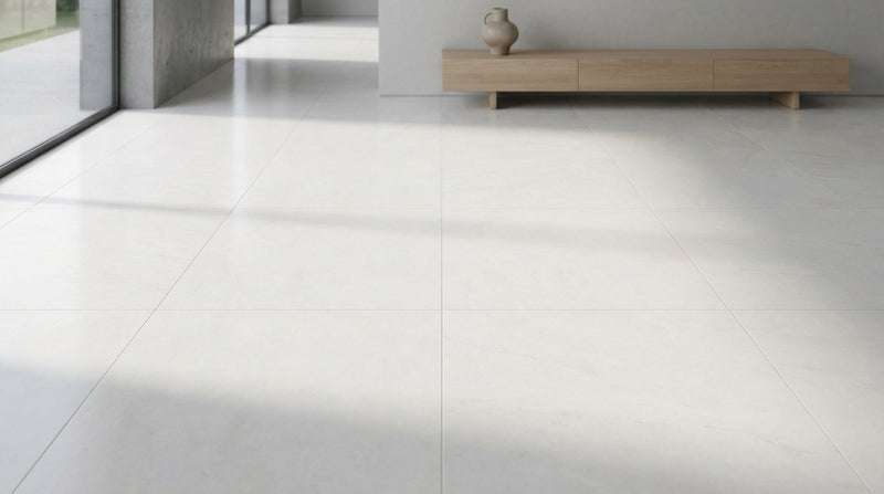 Afyon White Marble 12x12 Polished Tile