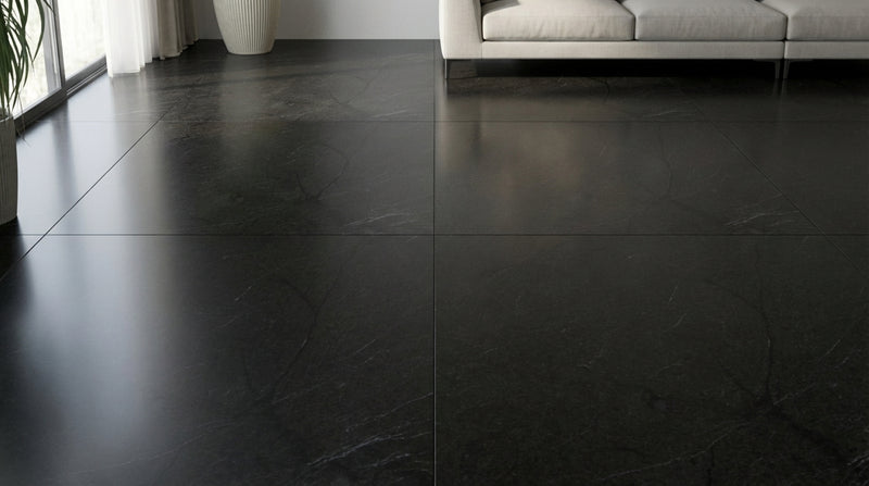 Absolute Black Granite 24x24 Polished Tile