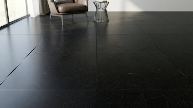 Absolute Black Granite 12x12 Polished Tile