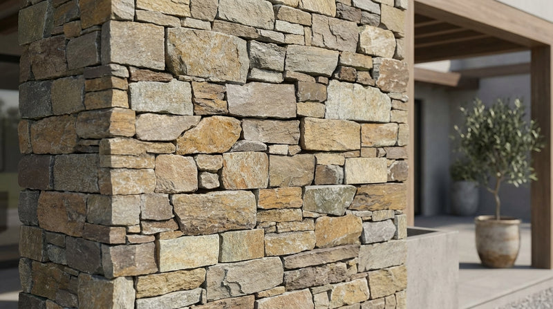 Grand Canyon Rock Rock Face 8 x 22 Metal Mesh Back Ledger Panel