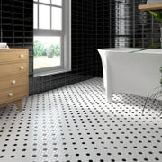 Abbot 10.24x11.81 Hexagon Porcelain Mosaic