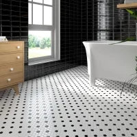 Abbot 10.24x11.81 Hexagon Porcelain Mosaic