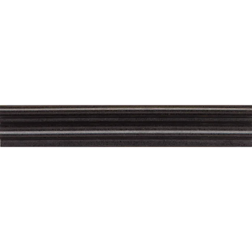 Absolute Black 12x2 Chair Rail Polished Granite Trim