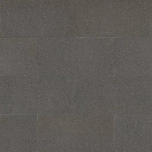 Absolute Black 24x12 Flamed Granite Tile