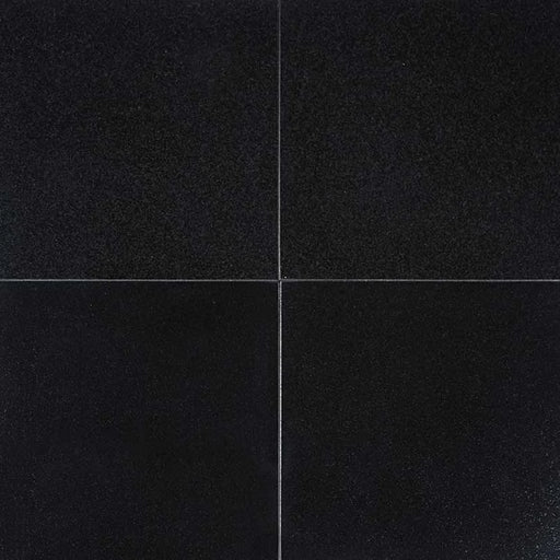 Absolute India Black 12x12 Polished Granite Tile
