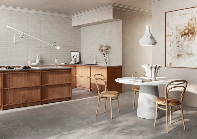 AbsoluteSlate Grey 12x24 Rectified Porcelain Wall Tile