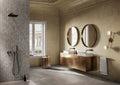 AbsoluteSlate Grey 1x2 Chevron Rectified Porcelain Mosaic Tile