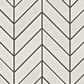 AbsoluteSlate White 1x2 Chevron Rectified Porcelain Mosaic Tile