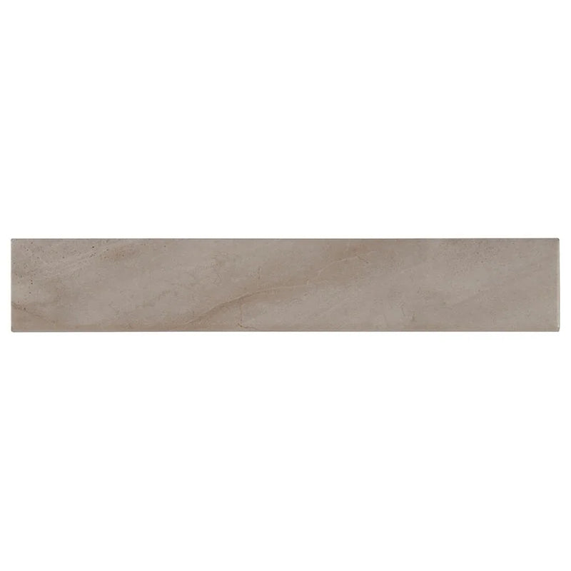 Adella Gris 3x18 Bullnose Matte Porcelain Trim